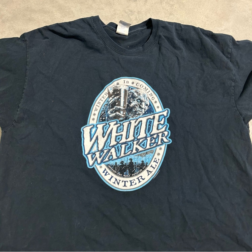 Game of thrones white walker winter ale shirt